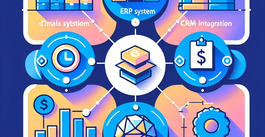  ERP系统与CRM整合的3大价值点：销售到收款的全链路打通  